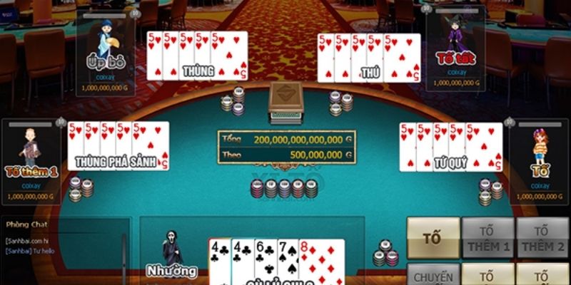 Giới thiệu game Xì Tố